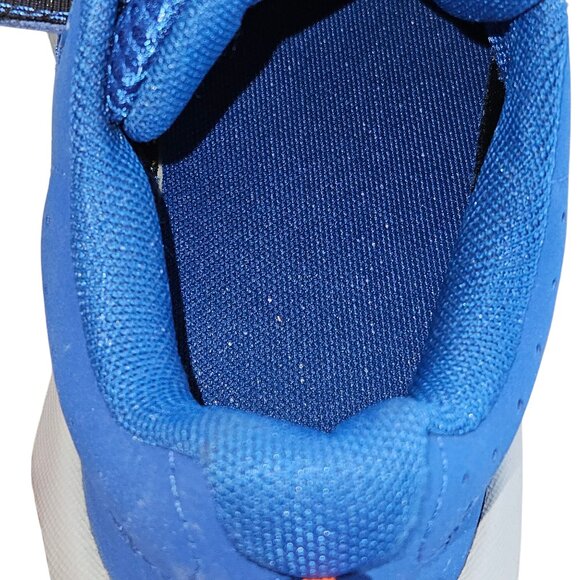 Under Armour Boys Shoes, Blue & Orange, Youth Size 2.5, Excellent Used Condition - Picture 15 of 16